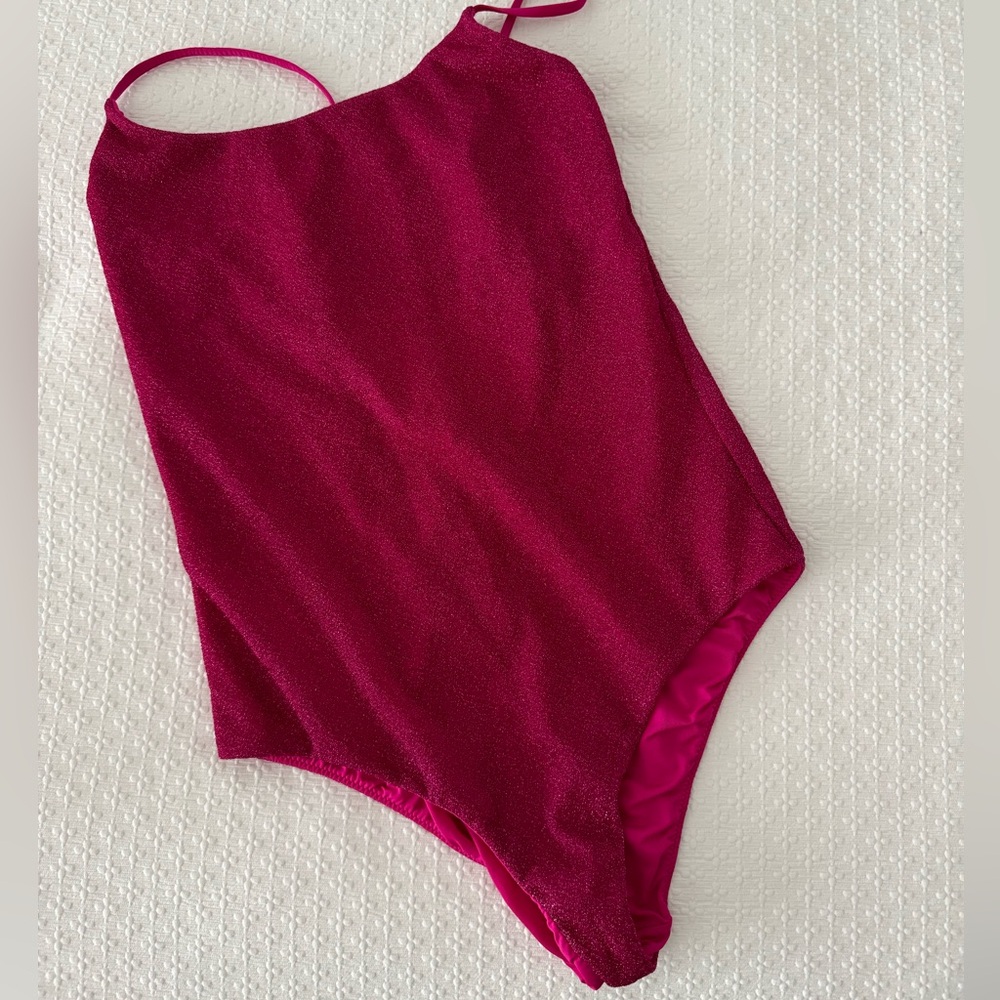 Pink Metalic Swinsuit